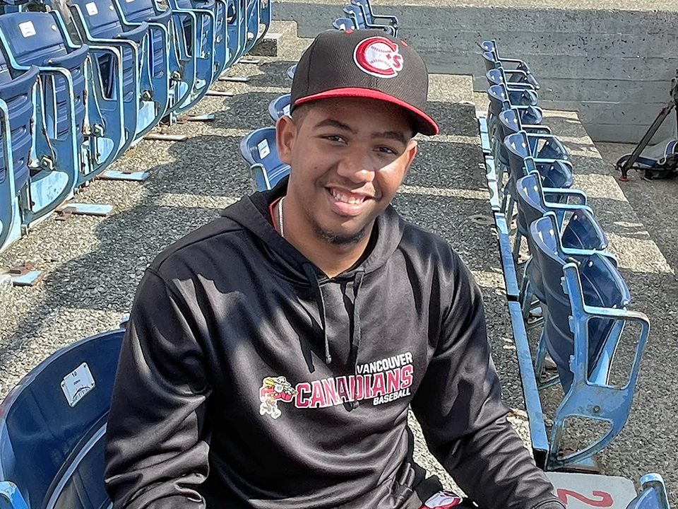 Vancouver Canadians Naswell Paulino